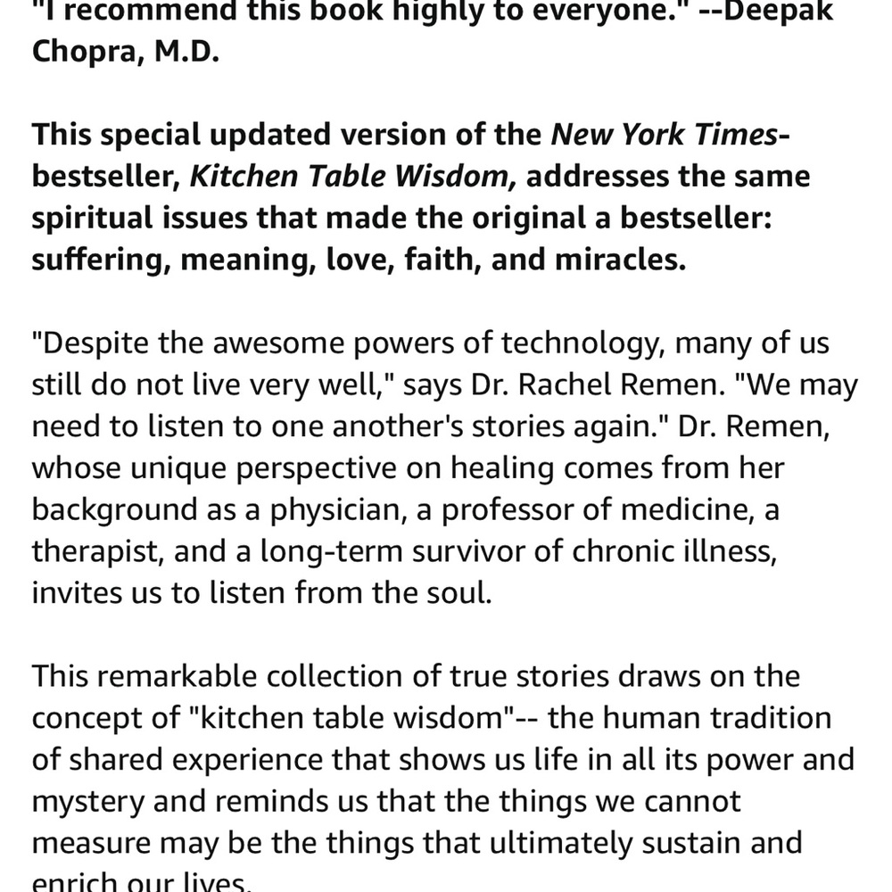 Book: Kitchen Table Wisdom - Picture 5 of 8